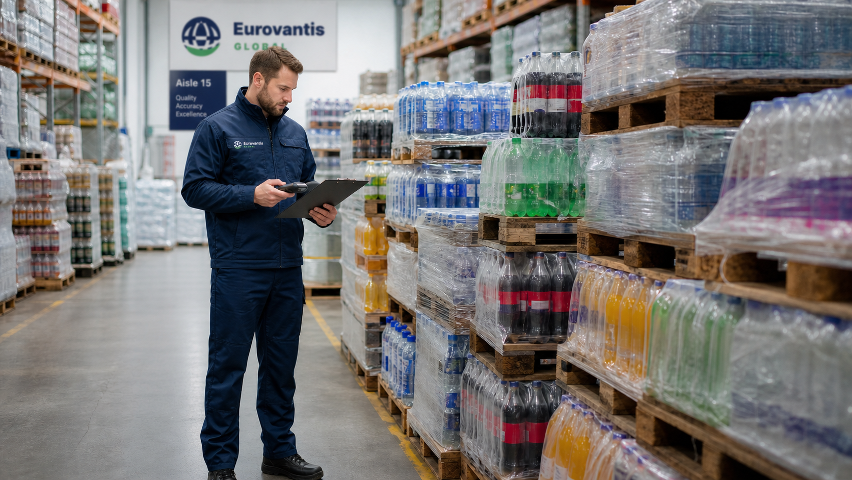 Rayonnage boissons Eurovantis Global
